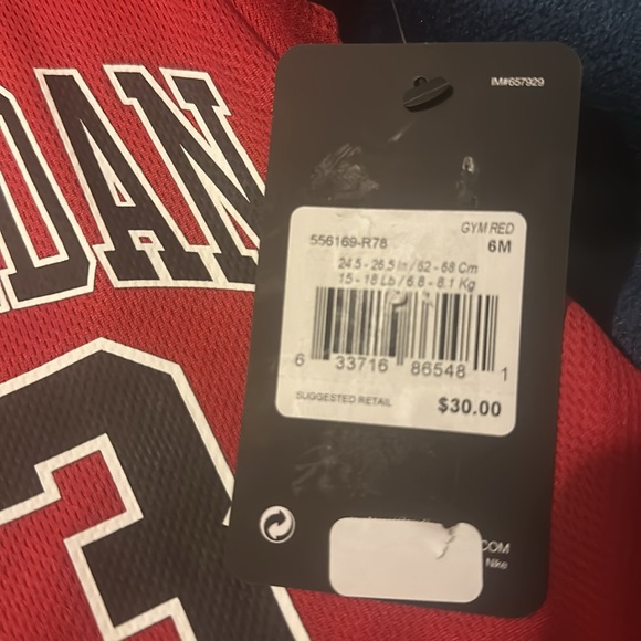 NWT Jordan 23 Jersey Romper - Picture 8 of 11